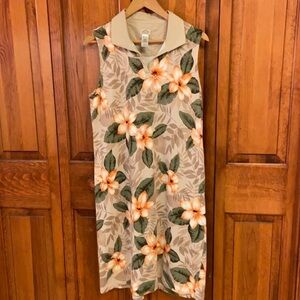 Liz & Co. Cotton Sleeveless Maxi Dress